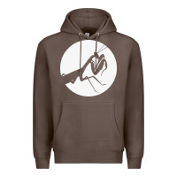 Coffee praying mantis Premium Hoodie - DesigneFamous