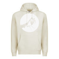 Oatmeal Heather praying mantis Premium Hoodie - DesigneFamous