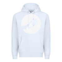 White praying mantis Premium Hoodie - DesigneFamous