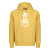 Antique Gold pineapple sunset Premium Hoodie - DesigneFamous