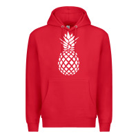 Red pineapple sunset Premium Hoodie - DesigneFamous