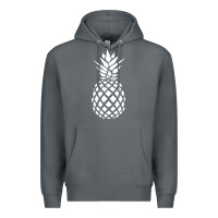 Rock pineapple sunset Premium Hoodie - DesigneFamous