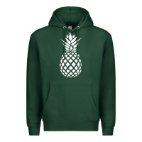 Sports Green pineapple sunset Premium Hoodie - DesigneFamous