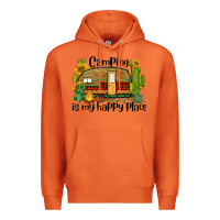 Carrot camping is my happy place caravan Premium Hoodie - BarkalooDesign