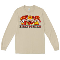 Mushroom firefighter gnomes Long Sleeve Tee - Artiststas