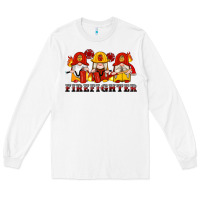 White firefighter gnomes Long Sleeve Tee - Artiststas