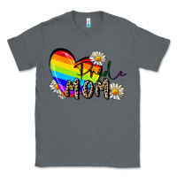 Charcoal Heather Pride Mom Mother's Day Classic Tee - FaDigitalArtStudio