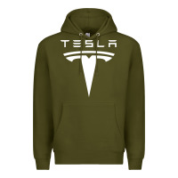 Army Green small car design Premium Hoodie - DesigneFamous
