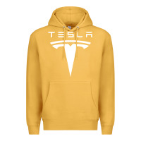 Mustard small car design Premium Hoodie - DesigneFamous