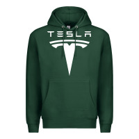 Sports Green small car design Premium Hoodie - DesigneFamous