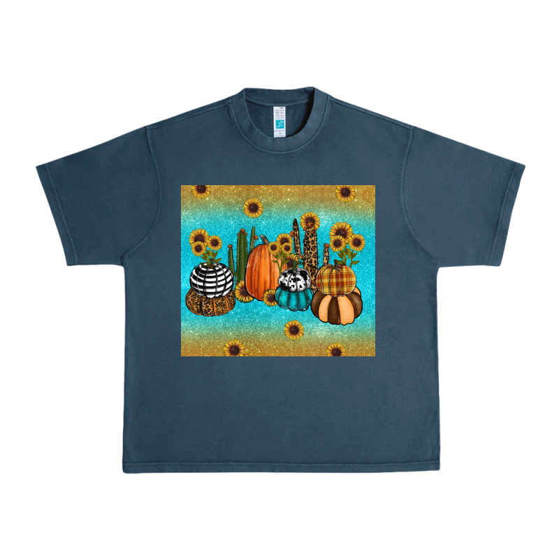 Fall Pumpkin Tumbler Urban Heavy Tee by RanaPortraitStore | Teevron
