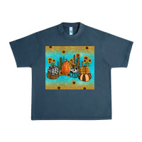 Midnight Navy fall pumpkin tumbler Urban Heavy Tee - RanaPortraitStore