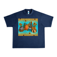 Navy fall pumpkin tumbler Urban Heavy Tee - RanaPortraitStore