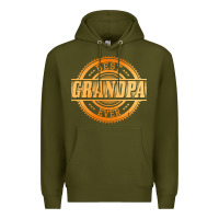 Army Green best grandpa Premium Hoodie - DesigneFamous