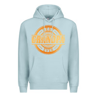 Blue Mist best grandpa Premium Hoodie - DesigneFamous
