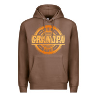 Chestnut best grandpa Premium Hoodie - DesigneFamous