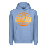 Colony Blue best grandpa Premium Hoodie - DesigneFamous