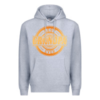Heather Grey best grandpa Premium Hoodie - DesigneFamous