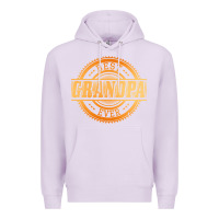 Lilac best grandpa Premium Hoodie - DesigneFamous