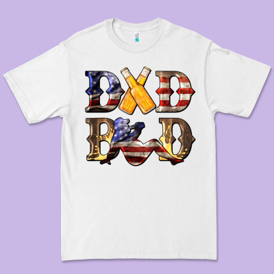 American Flag Dad Bod Premium Tee Designed By Lillyallendesigns
