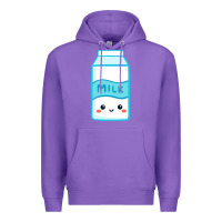Purple milk Premium Hoodie - DesigneFamous