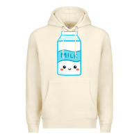 Sandshell milk Premium Hoodie - DesigneFamous