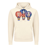 Vintage Artic usa air balloon gnomies Vintage Hoodie - BarkalooDesign