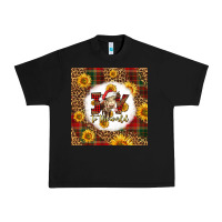 Black joy to the world christmas cow Urban Heavy Tee - LillyAllenDesigns