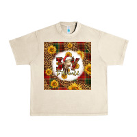 Sandshell joy to the world christmas cow Urban Heavy Tee - LillyAllenDesigns