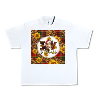White joy to the world christmas cow Urban Heavy Tee - LillyAllenDesigns