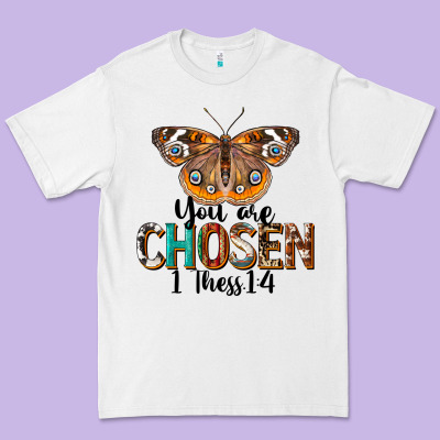 You Are Chosen Religious Premium Tee Designed By Lillyallendesigns