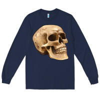 Navy skull Long Sleeve Tee - Artiststas