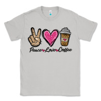 Moon Dust peace love coffee Classic Tee - Jasminsmagicworld