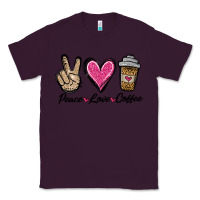 Plum peace love coffee Classic Tee - Jasminsmagicworld