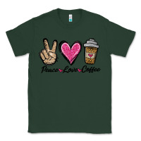Sports Green peace love coffee Classic Tee - Jasminsmagicworld