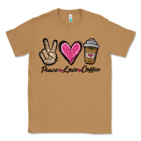 Toasted Coconut peace love coffee Classic Tee - Jasminsmagicworld