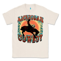 Natural American cowboy Classic Tee - FaDigitalArtStudio
