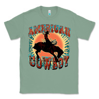 Sage American cowboy Classic Tee - FaDigitalArtStudio