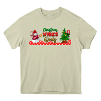 Christmas Vibes Only Libbey Glass Heavy Core Tee | Teevron