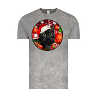 Christmas Bombay Cat Vintage Tee | Teevron