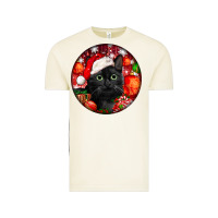 Vintage Arctic christmas bombay cat Vintage Tee - LillyAllenDesigns