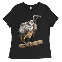 Black Vulture Bird Ladies Tee - LillyAllenDesigns