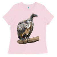 Bubblegum Pink Vulture Bird Ladies Tee - LillyAllenDesigns
