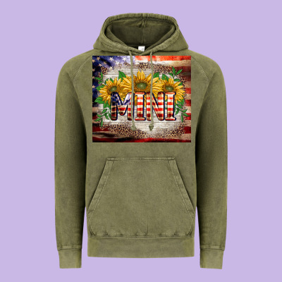 Patriotic Mini  Tumbler Vintage Hoodie Designed By Barkaloodesign