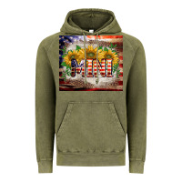 Vintage Olive patriotic mini  tumbler Vintage Hoodie - BarkalooDesign