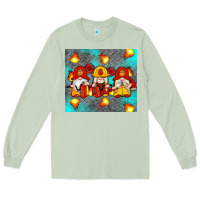 Matcha firefighter gnomes Long Sleeve Tee - Artiststas