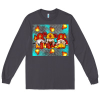 Smoke firefighter gnomes Long Sleeve Tee - Artiststas