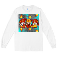 White firefighter gnomes Long Sleeve Tee - Artiststas