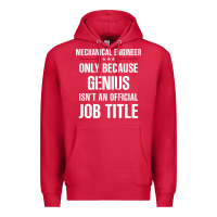 Cardinal gift for genius mechanical engineer Premium Hoodie - DesigneFamous