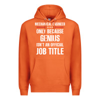 Carrot gift for genius mechanical engineer Premium Hoodie - DesigneFamous